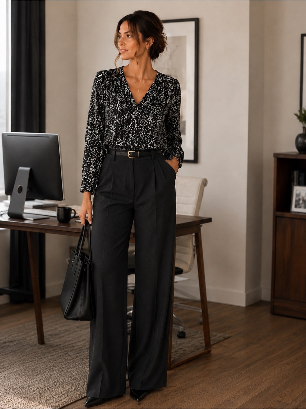 Semantiks 100% silk blouse